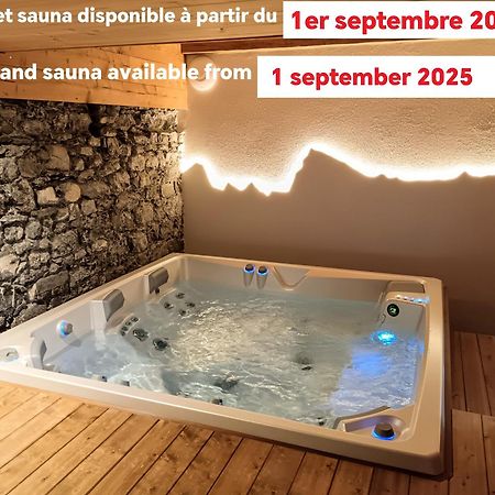 Chez Leon, Jacuzzi Et Sauna Des Le 1Er Septembre 2025 Samoëns Kültér fotó