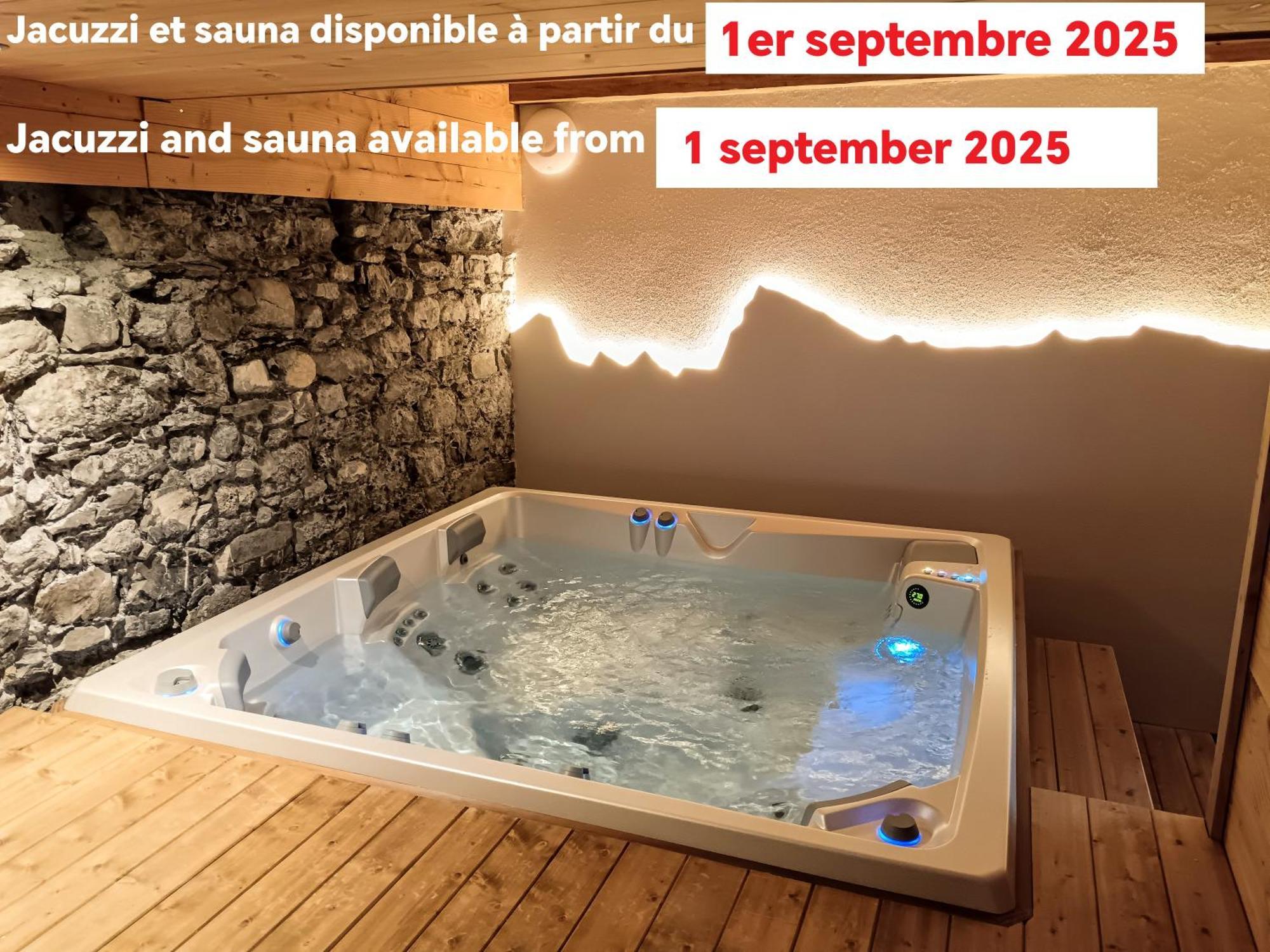 Chez Leon, Jacuzzi Et Sauna Des Le 1Er Septembre 2025 Samoëns Kültér fotó